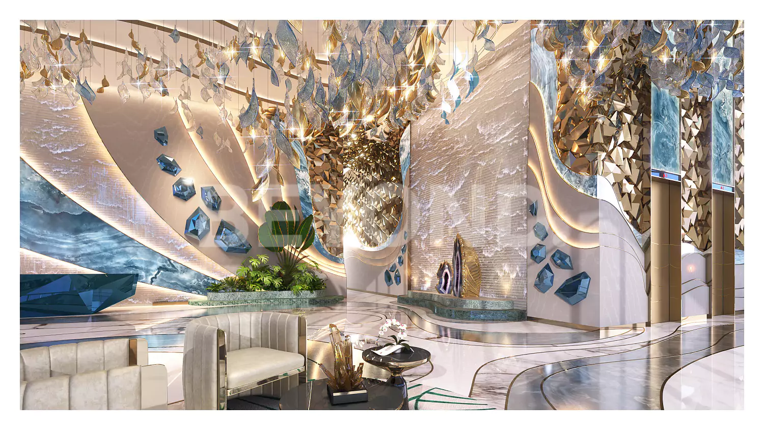 Chic Tower – видовая студия с дизайном от бренда de Grisogono