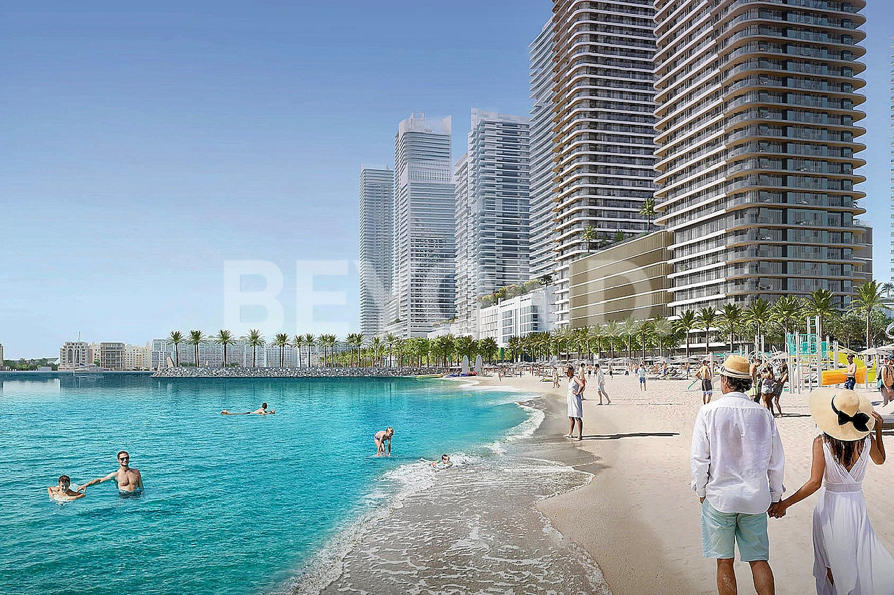 Seapoint на Beachfront – апартаменты с прямым видом на Palm Jumeirah