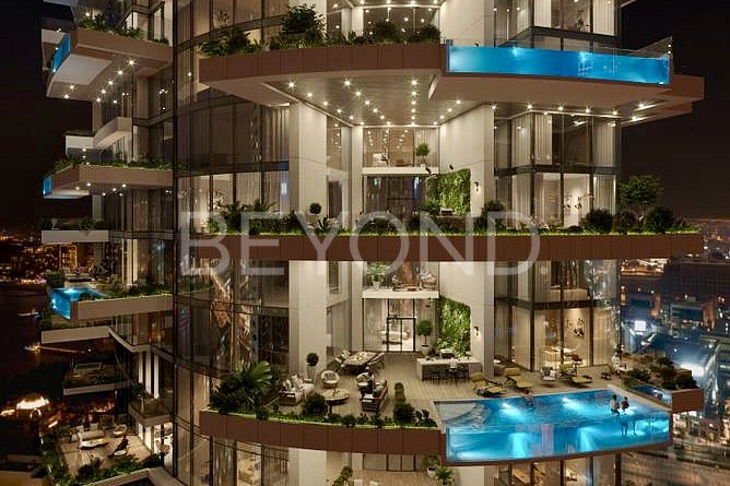 Cavalli Tower - designer apartment with water view